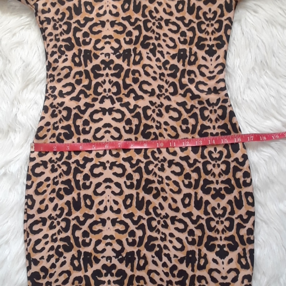 Nicki Minaj Leopard Print Dress NWOT - Picture 13 of 16
